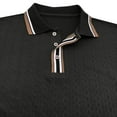 thumbnail image 6 of Golf Shirts for Men Long Sleeve Button Collared Tshirts Shirt Men Casual Color Block Pullover Comfort Lapel Business Work Tees Tops, 6 of 6
