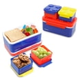 thumbnail image 1 of Lonchera para Niños Redlemon  con 3 Contenedores Apilables tipo Lego, 1 of 8