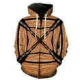 thumbnail image 1 of Sudadera con capucha y cremallera para hombre, con estampado 3D, divertida, informal, unisex, de primavera, estilo hip hop, para adolescentes, 1 of 6