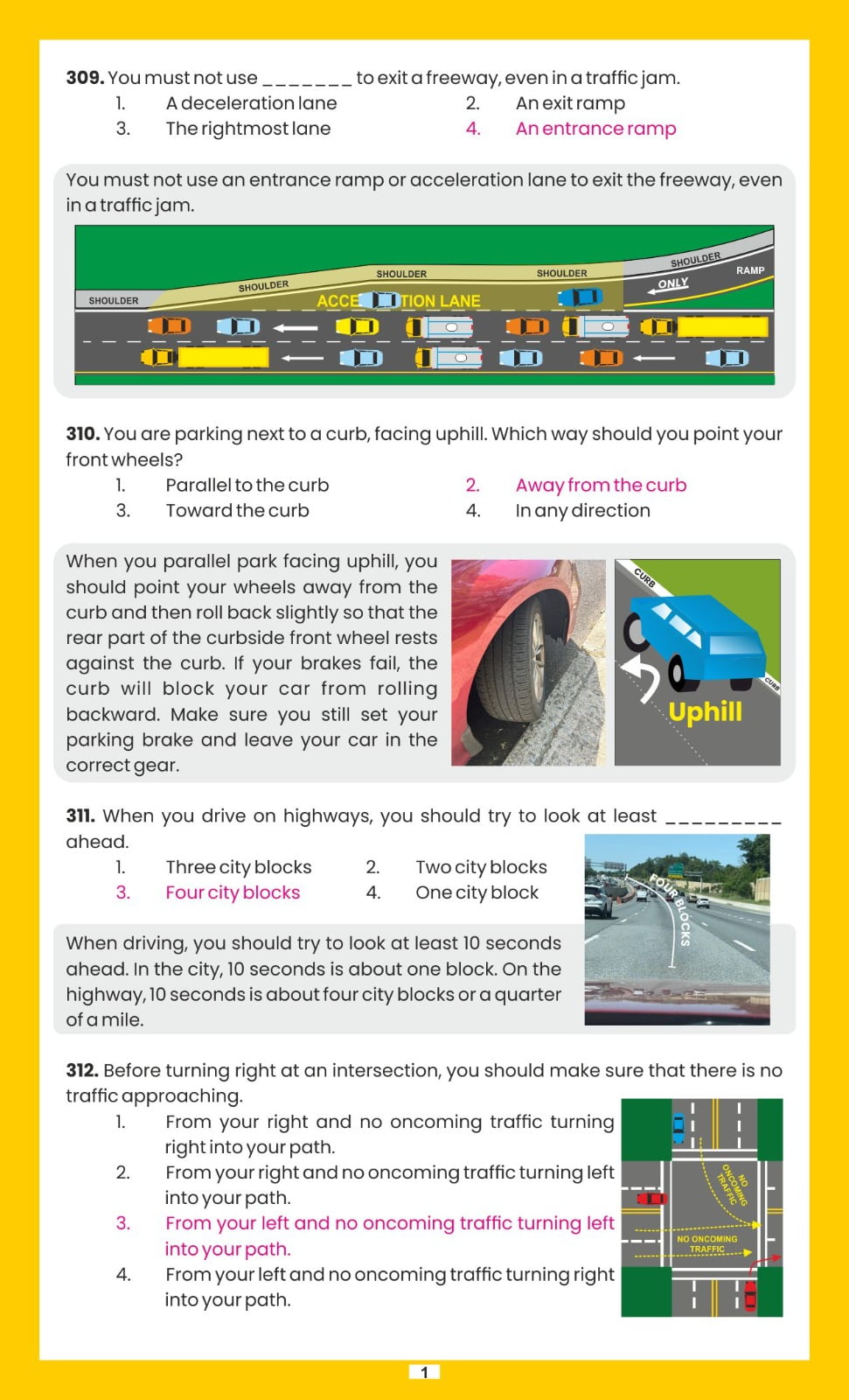 Driver's manual book USA English version - Walmart.com
