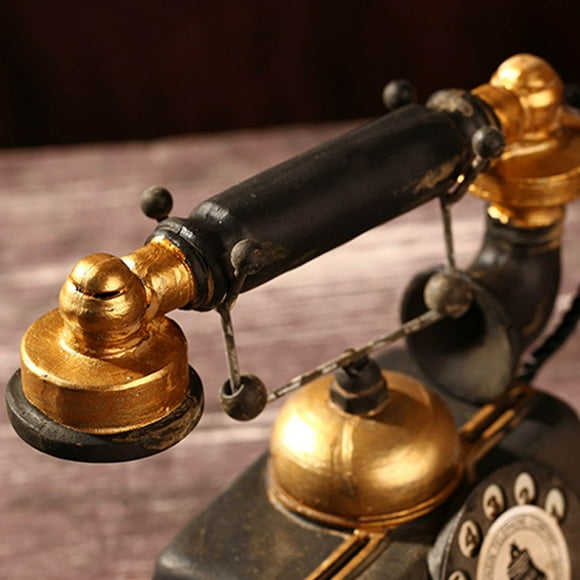 Vintage Telephone Decor,Vintage Phone Decor Worn Old Telephone Model Vintage Phone Decor Ultimate Comfort