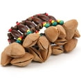 thumbnail image 1 of Handbell African Drum Bracelet HandMade Nut Shell Handbell Percussion Musical Instrument Supplies, 1 of 7