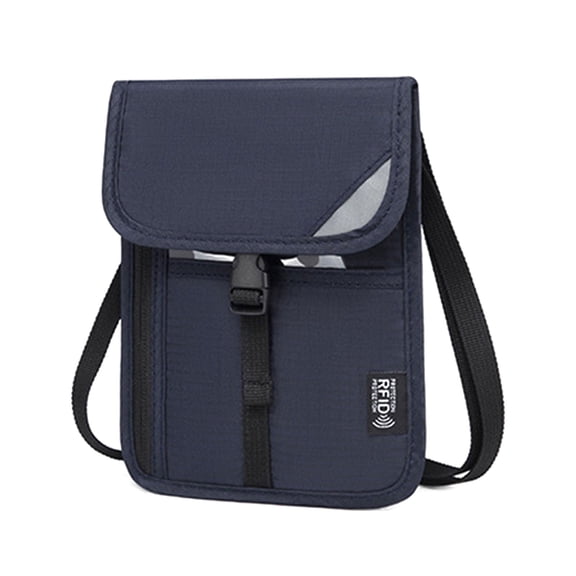COOLHOOD Travel Pouches Neck Wallet Family Passports Holder Organizers Case with RFIDS Blocking Hiddens Neck Pouches Women Men