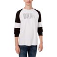 thumbnail image 1 of DKNY Camiseta gráfica con logotipo bloqueado en color para hombre, blanca, grande DKNY Camiseta gráfica, 1 of 1