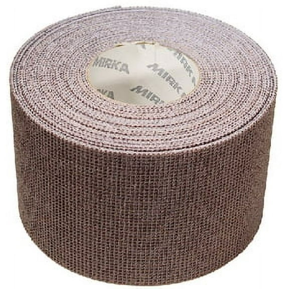 Mirka Abrasives HD5BG001803R HD5BG001803R Abranet Heavy Duty 2-3/4 Inch Grip Roll 80 Grit Sand Paper