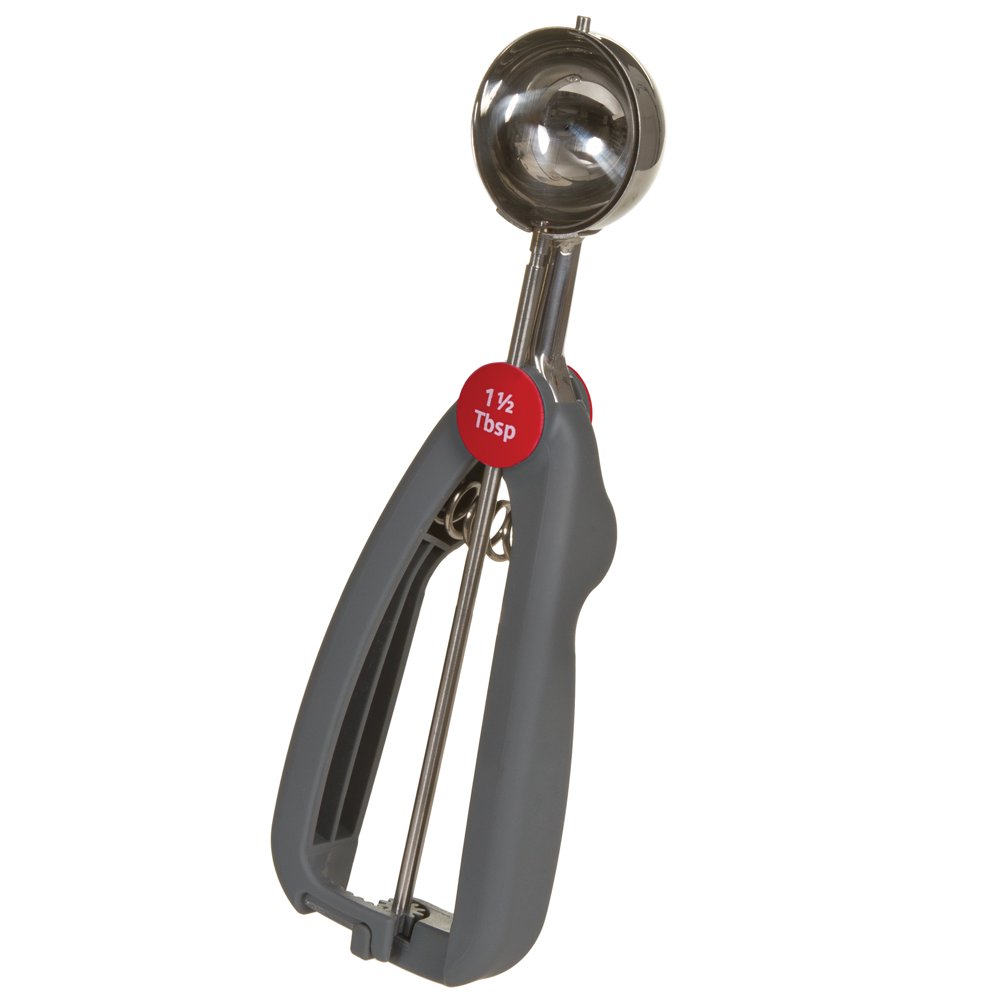 Prep Solutions 1.5 Tbsp. Stainless Steel, QuickRelease Cookie Scoop