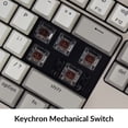 thumbnail image 4 of Teclado Keychron C2 Interruptor mecánico marrón con cable de tamaño completo, 4 of 8