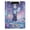 Cyberpunk-style Easter Bunny, variant on A4 Double Clip File Folder 18.9x12.6in Clipboards Foldable Binder Holds 80 Sheets Project Folder for Office, Home Decorated Eggs and Flowers