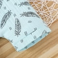 thumbnail image 4 of MANHUJI Toddler Girl Clothes Romper Infant Linen Boys Button Outfits Summer Baby Jumpsuit Boys Romper&Jumpsuit Baby Sleepers Newborn Pajamas Baby Girl 6-9 Month Sleepers (Blue,100), 4 of 6