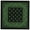Green on black, variant on Hiphop Paisleys Bandannas Cycling Bandana Vintage Square Pocket Street Kerchief