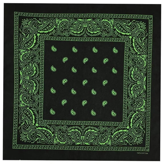 Giaone Hiphop Paisleys Bandannas Cycling Bandana Vintage Square Pocket Street Kerchief