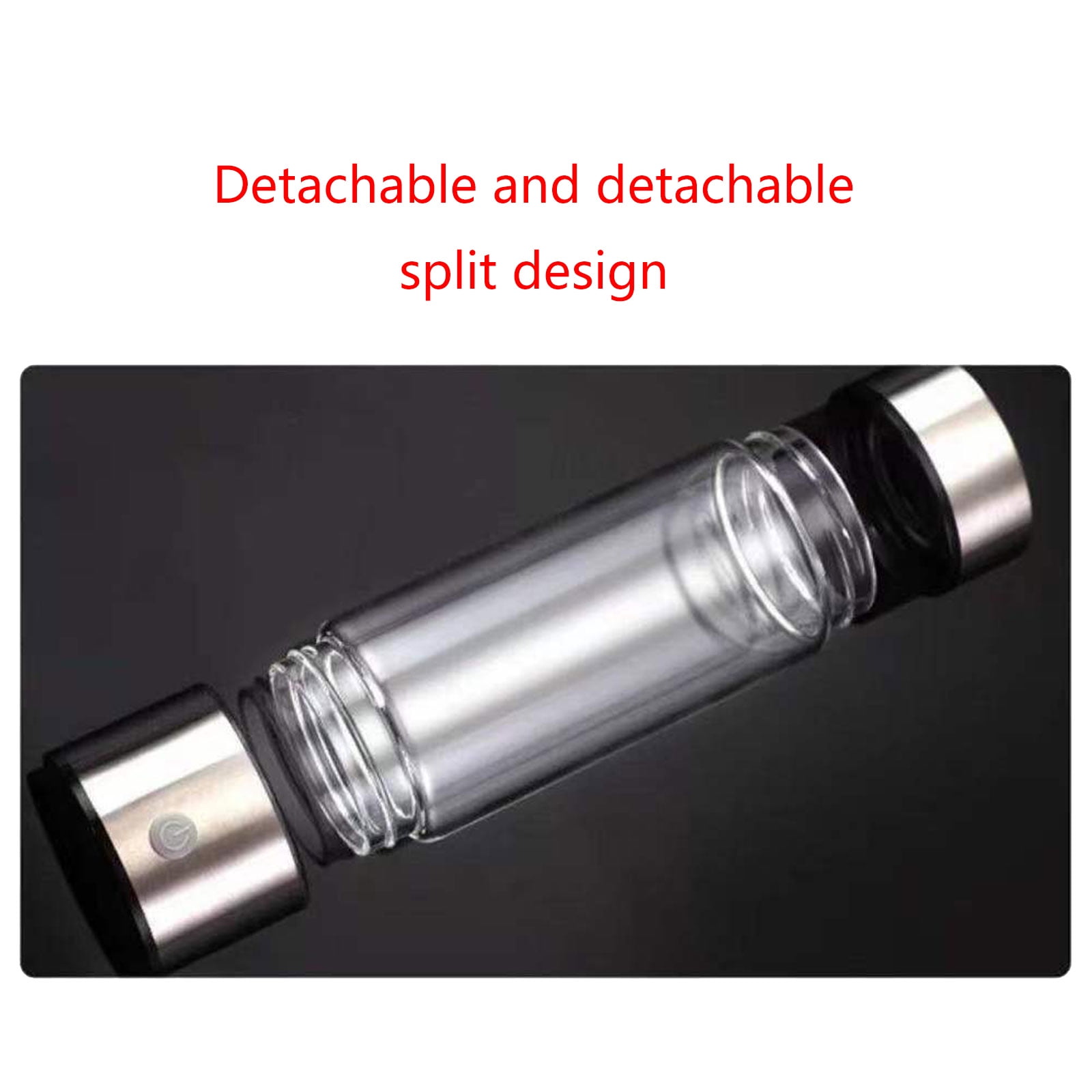 Convenient 420ml Water Glasses Hydrogen Water Bottles Hydrogen Water Generator Electric Hydrogens Rich Water Generator Cup
