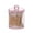 Pink, variant on JilgTeok 1 Packs Qtip Dispenser Vanity Storage Canister for Cotton Ball Cotton Swab Cotton Round Pads Floss Clear Plastic Jar for Bathroom Canister Storage Organization 10OZ