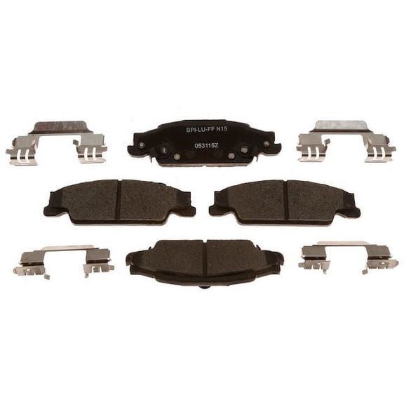 Rear Brake Pad Set - Compatible with 2003 - 2007 Cadillac CTS Base 2004 2005 2006