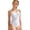 R98-White, variant on RMGVDSD Girls Swimsuits Beachwear Summer Girl Swimsuit One Piece Bathing Suit For Girls Color Block Adjustable Straps Padded Swimwear 10-11 Years
