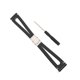 thumbnail image 3 of Correa de cuero compatible con reloj inteligente Amazfit GTS 3 de 20 mm, correa de repuesto para reloj, pulsera, color negro, 3 of 14