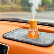Car Aroma Diffuser,100ml Essential Oil Mist Aroma Machine, 3 Mode Mini Small Scent Spray for Truck & Car with Touch Switch, Automotive Air Freshener Diffuser for Gift(Orange, Lavender)