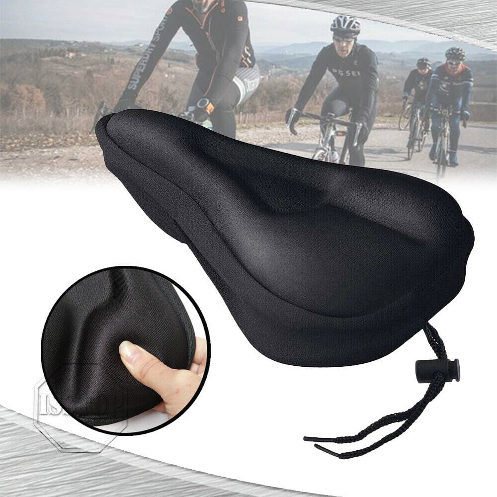 New Bike Bicycle Cycle Extra Comfort Gel Pad Cushion Cover for Saddle Seat Comfy