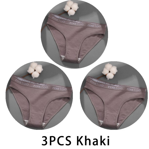 3 unids/Set M-XL algodón bragas mujeres Sexy ropa interior bragas lencería femenina calzoncillos Color sólido bragas íntimas para niñas señoraspangjing