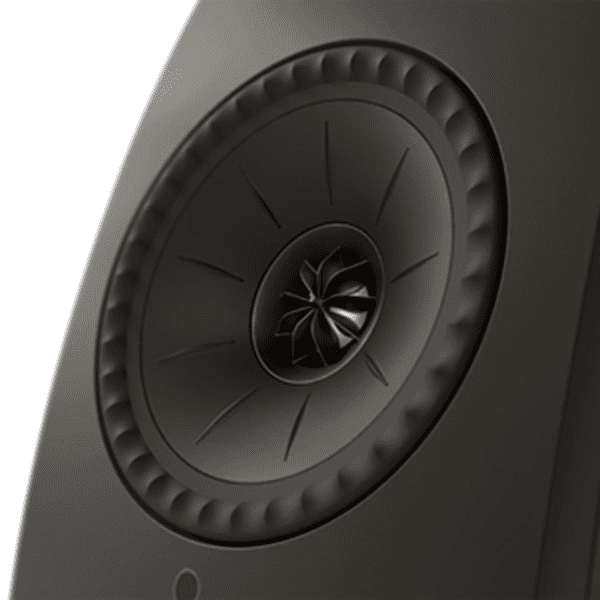 Open Box KEF LSX II LT Wireless Bookshelf Speaker Pair Graphite Grey