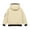 Beige, variant on Fleece Lined Hooded Windbreaker for Women, Fall Winter Waterproof Long Sleeve Outdoor Hiking Fashion Jackets, S-XXL