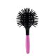 thumbnail image 1 of Cepillo para el cabello con forma de bomba 3D de Japón, peine de masaje esférico para desenredar el calor, 1 pieza, rosa, 1 of 5