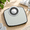 Light Grey, variant on Black Analog Body Weight Scale, 400 Lb Capacity, 12.4x10.2 Inch Platform
