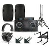 Numark NS7III with Harbinger V1015 DJ Package