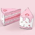 thumbnail image 2 of Jiibva 10Pcs Triangular Cake Shaped Paper Gift Box Cardboard Candy Dessert Packaging Boxes for Baby Shower Birthday Party, 2 of 7