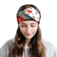 thumbnail image 5 of KLL Easter Egg Pirnt Wicking Running Beanie Head Wrap Cycling Bandana for Men Women, 5 of 8