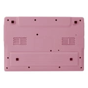 T&C 7 Inch Portable Kids Laptop Computer Powered by Linux-Android 12 Operating System- Pink
