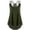Green, variant on Women's Tanks Ladies' Bandages Sleeveless Vest Top High Low Tank Top with Strappy for Layering and Everyday Wear Black 5XL