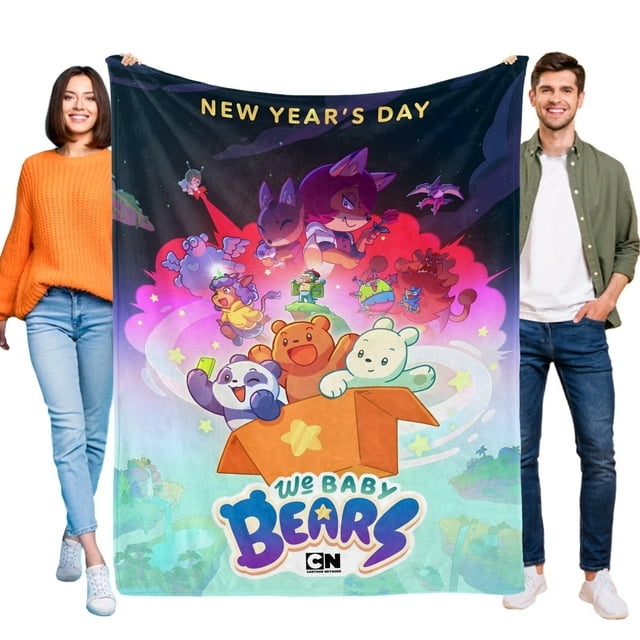 Somos Osos anti-pilling, suave, ligera, esponjosa y acogedora de lujo para hogar y cocina – Perfecta para niños y adultos,180X120cm