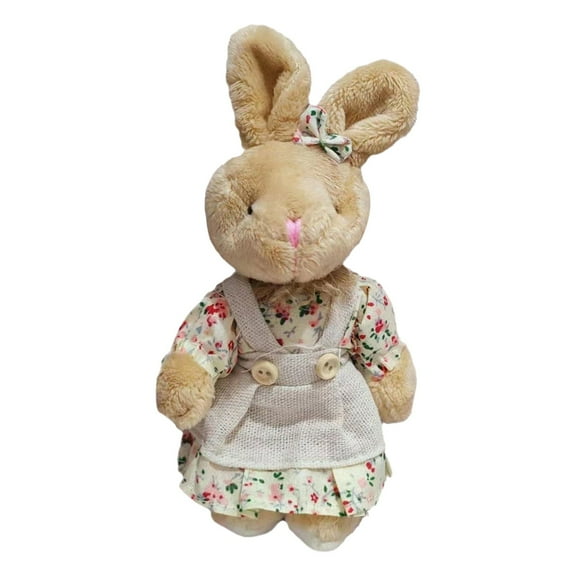 RUIG Kawaii Bag Pendant Keychain Dolls, Cute Trend Bunny Bag Charms, Purse DIY Remodeling Accessories, Couple's Backpack Charm Plush Bunny Doll Gift for Friends and Loved Ones