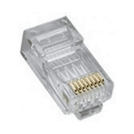 UPC: 0849160004585 | Platinum Tools RJ45 (8P8C) Cat5e High Performance Round-Stranded. 100/Jar