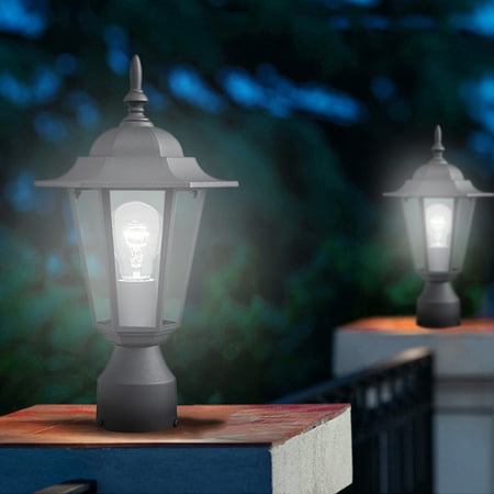 Black Aluminum Vintage Outdoor Post Led Lantern Lamp Light Fixture For Garden Pole Mount Patio Driveway Yard Ac110 220v Without Bulb Canada - Garden Lights Pole Mount Black Aluminum Vintage Outdoor Post Led Lantern Lamp Light Fixture For Garden Pole Mount Patio Driveway Yard Ac110 220v Without Bulb Canada - Garden Lights Pole Mount