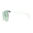 thumbnail image 3 of Inset Lens Pink Mirror Lens Horn Rim Sunglasses Clear, 3 of 3