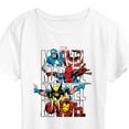 thumbnail image 3 of Marvel - Logo Stack - Women's Short Sleeve Graphic T-Shirt, 3 of 5