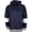Bleu - Nuit, variante sur Ideology Chandail à Capuchon en Molleton Technique à Blocs de Couleur pour Hommes, Bleu, Très Grand