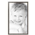 thumbnail image 2 of ArtToFrames 22" x 37" Silver Picture Frame, 22x37 inch Silver Wood Poster Frame (WOM-4993), Pack, 2 of 7