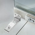 thumbnail image 2 of CRILSTYLEO Hardware Component 1Set for Bifold Closet Door in Silver Color with Minimalist Design, 2 of 5
