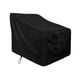 thumbnail image 4 of Fundas para sillas de exterior, fundas para sillas de Patio, fundas negras duraderas e impermeables para asiento de salón, lluvia, nieve, DYNWAVEMX Cubierta de banco, 4 of 8