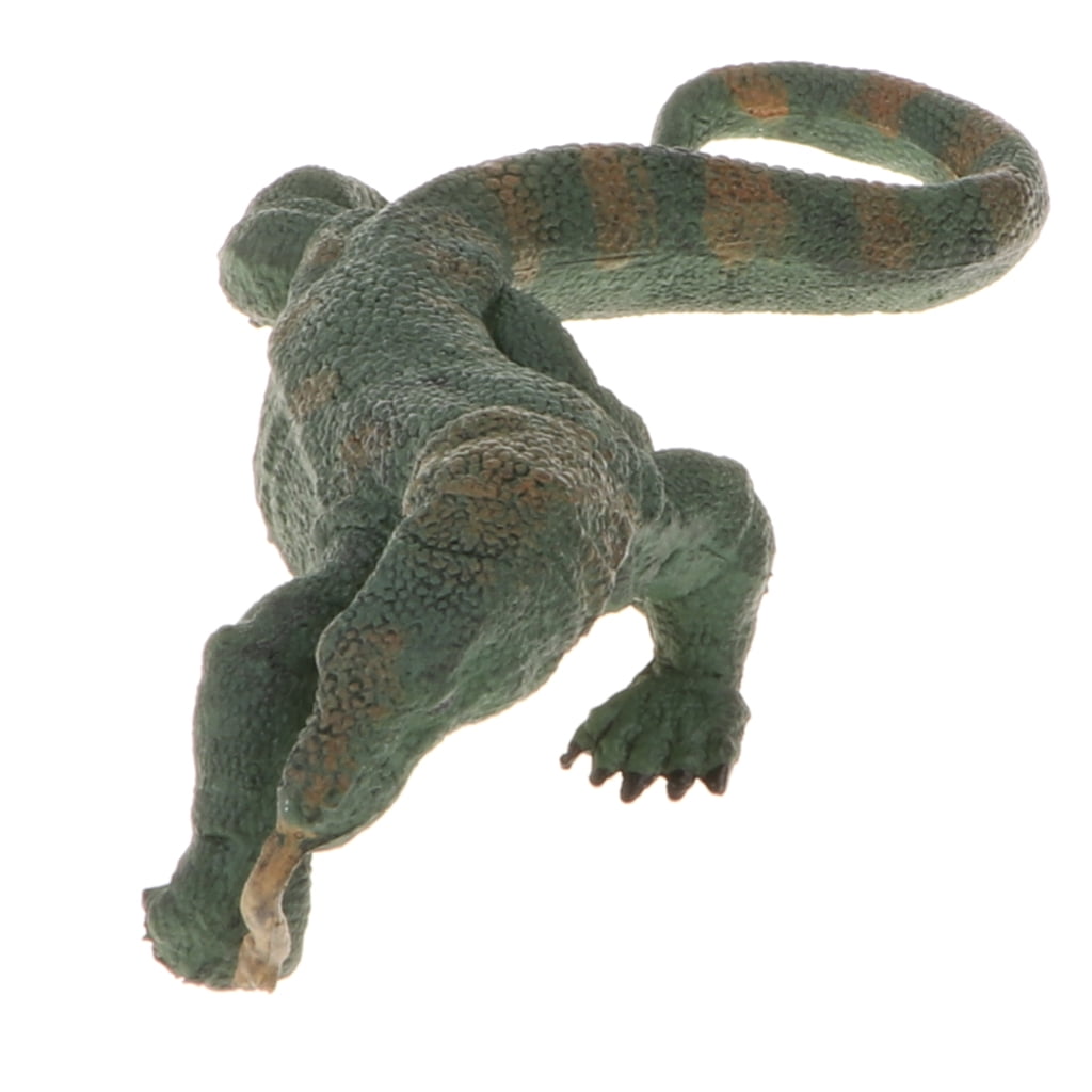 6.3" Plastic Monitor Lizard Animal Figure Reptile Kids Educational Toy Gift 