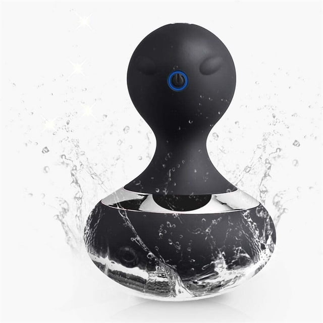 JM Varita de masajeador personal de espalda, masajeador eléctrico portátil con vibración de mano recargable por USB, cuello, espalda, hombros, recuperación deportiva-negro 10 patrones Electrónica