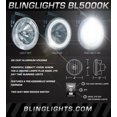 thumbnail image 4 of For 2004 2005 2006 Chrysler Sebring Sedan Angel Eye Driving Lamps Fog Lights, 4 of 6