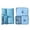 D, variant on Packing Cubes for Suitcases, Travel Luggage Organizer Bags, Home Travel Gym Waterproof Portable Storage Accessories with Clothes Shoes Cosmetics Laundry & Toiletry Bag, F, Mixed, 7 PCS