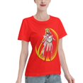 thumbnail image 2 of Women's Basic Short Sleeve T-Shirt Sailor Moon Tsuki Hare 04, 2 of 6