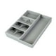 thumbnail image 1 of Porta cubiertos,Bandeja para cubiertos Organizador de cubiertos Porta utensilios,Bandeja para cubiertos para cocina organizadora de cajones,Organizador de cajones expandible para escritorio con, 1 of 9
