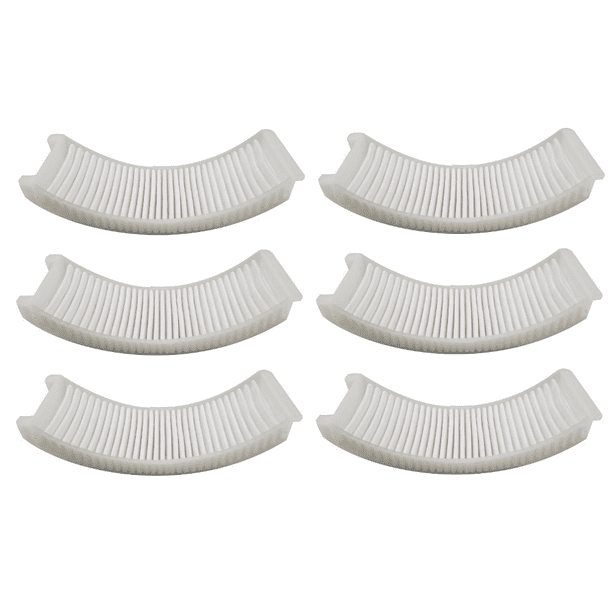 6 HEPA Filters for Bissell 68C7 Powerforce Helix Turbo Final Exhaust