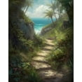 thumbnail image 4 of Maki 20x24 White Modern Wood Framed Wall Art Titled - Open The Cove Iii, 4 of 6